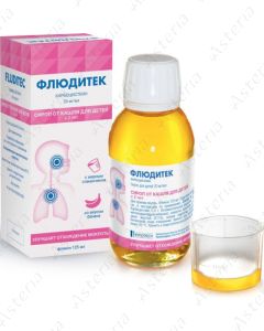 Fluditec syrup 2% 20mg / ml 125ml