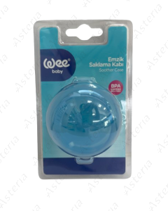 Wee baby pacifier box blue