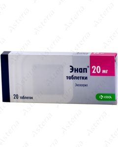 Enap tablets 20mg N20