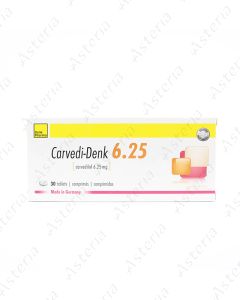 Carvedi-Denk 6,25mg N30