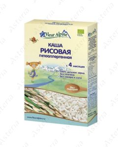 Fleur Alpine organic porridge without milk rice 175g