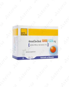 Amoxiclav-Denk 1000/125mg bags N16