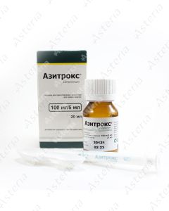 Azitrox suspension 100mg/5ml