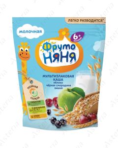 Fruto nyanya porridge milk multigrain apple cherry blackcurrant 200g