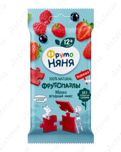 Fruto Nyanya fruit puzzle apple and berries mix 20g