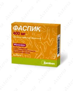 Faspic tablets 400mg N6
