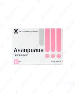 Anaprilin tab. 10mg N50
