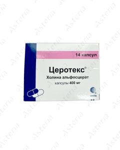 Cerotex capsules 400mg N14