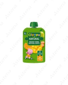 Gipopo pouch puree apple pumpkin carrot mango 90g
