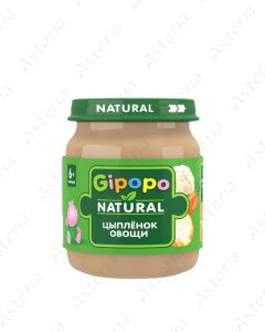 Gipopo puree Chicken and vegetables 80g