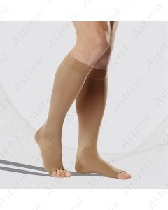 Tonus elast 0408 1-class 1-height golf without toe dark nude N3