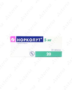 Norcolut tablets 5mg N20