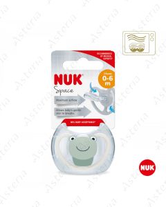Nuk pacifier silicone Space 0-6M+ N1