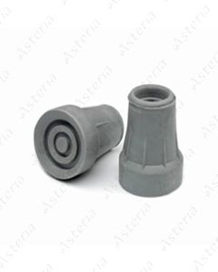 Rubber walking stick and crutch 22mm