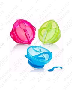 Nuby plate spoon adhesive 6M+