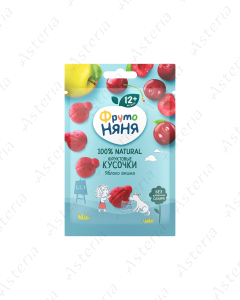 Fruto Nyanya fruit pieces apple, raspberry 15g