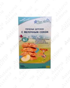 Fleur Alpine Organic Biscuit with apple juice 120g
