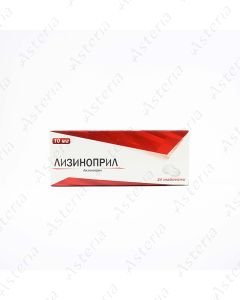 Lisinopril tablets 10mg N24