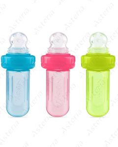 Nuby nibbler silicone 6M+ 40ml