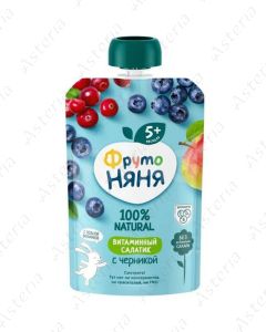 Fruto nyanya puree pouch fruit salad with pineapple 90g
