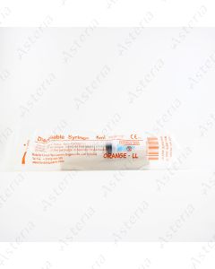 Syringe Orange 5ml 23G N1