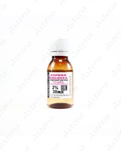 Boric acid alcohol solution 2% 30 ml
