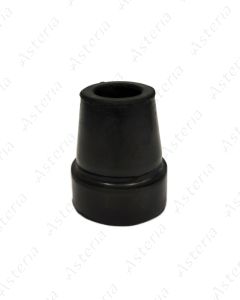 Rubber walking stick and crutch 19mm