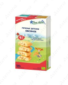 Fleur Alpine Organic Biscuit Oat 120g