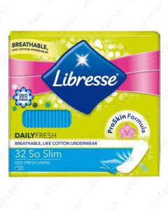 Libresse daily liner Dailies style so slim deo N32