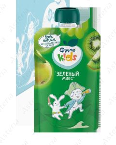 Fruto nianya puree pauch green mix 90g