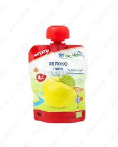 Fleur Alpine Organic puree pouch pear 90g