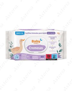 Brevia Wet Wipes Baby Gentle N80