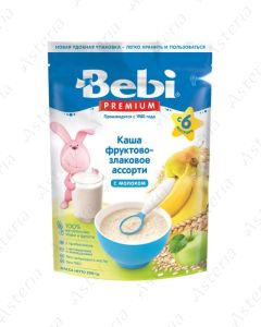 Bebi porridge milk fruit multigrain assortment 200g