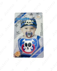 Hushies baby silicone nipple 3M+ N1