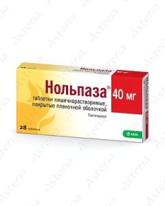 Nolpaza coated tablets 40mg N28