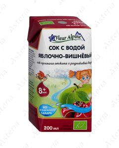 Fleur Alpine Organic Juice Apple - Cherry 200ml