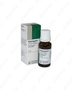 Berodual solution for inhalation 261mcg/ml 500mcg/ml 20ml