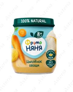 Fruto nianya puree poultry vegetables 100g