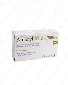Amaryl M tab. 2mg/500mg N30