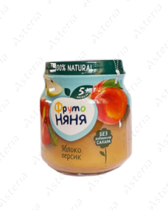Fruto Nyanya apple peach puree 100g