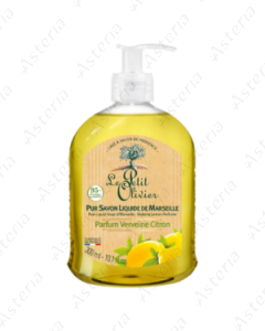 Le Petit Olivier Marseille liquid soap with lemon verbena scent 300ml