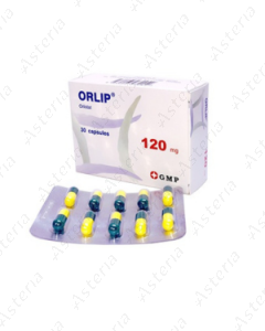 Orlip 120mg capsules N30