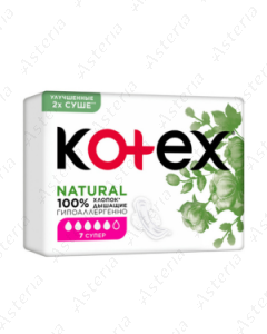 Kotex Natural ultra Super N7