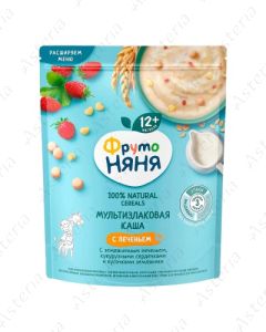 Fruto Nyanya Porridge with Raspberry Corn Hearts Cookie 200g