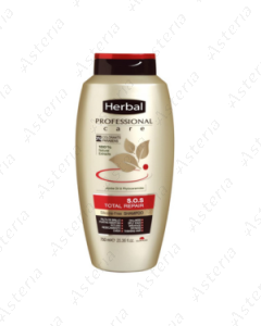 HERBAL PROFESSIONAL care shampoo - total repair 750ml 63008