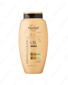 HERBAL ORIGINALS phyto keratin shampoo – oil elixir argan 400ml 70501