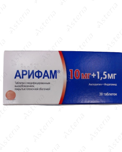 Arifam tablets 10mg/1.5mg N30