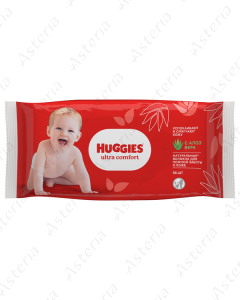 Huggies Ultra Comfort Aloe Wet Wipes N56