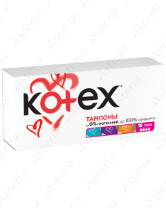 Kotex tampons comfort super N16