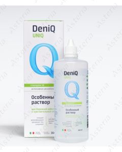 DeniQ UNIQ contact lens care product 360ml